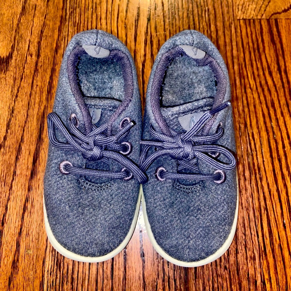 Allbirds Smallbirds Wool Runners Toddler Size 9 Gray